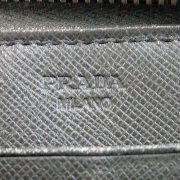 Authentic PRADA 1M0506 logo zip around purse Nylon [Used] - Picture 13 of 14